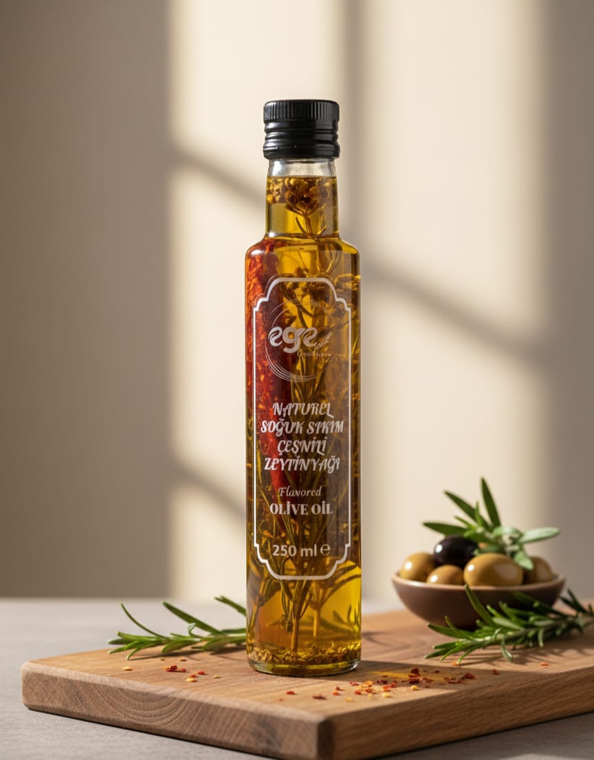 Çeşnili Zeytinyağı 250 Ml
