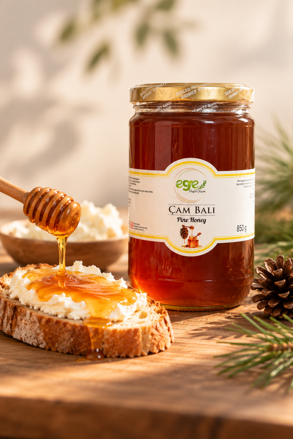 Çam Balı 225 Gr-450 Gr-850 Gr