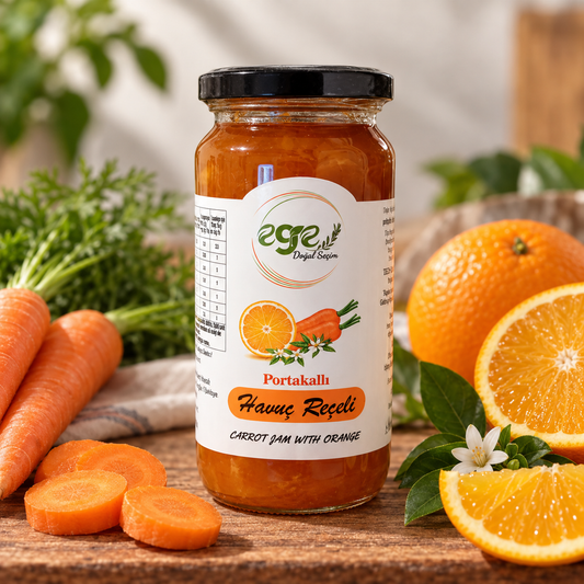 Portakallı Havuç Reçeli 290 Gr